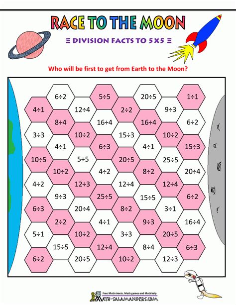Multiplication and Division Games for KS1 Children .